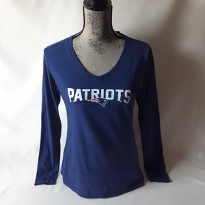 New England Patriots women's long sleeve top